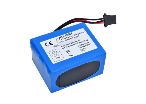 Sealed Lead Nihon Kohden Defibrillator Battery 12V 2900mAh For TEC-7531 ECG-9320