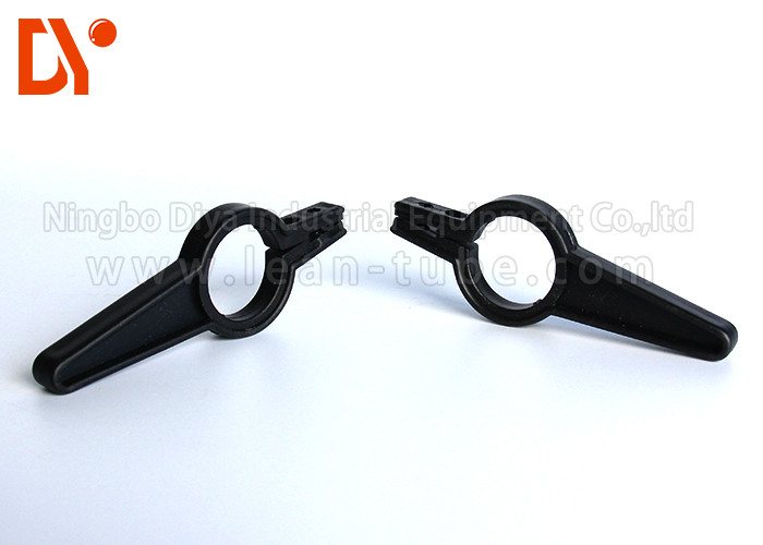 Connected / Welded Pipe Clamp Clip Glossy Surface Anti - Rust Long Service Life