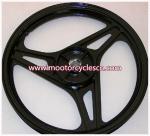 YAMAHA YBR25 BACK ALLOY WHEEL MOTORCYCLE PARTS After aluminum wheels
