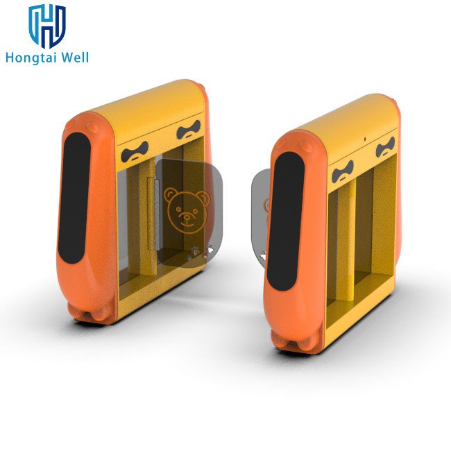 IP42 Turnstile Gate With Card Reader low power consumption For Access Control