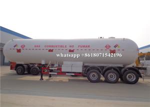 Wholesale 54m3 Semi Tanker Trailer LPG Propane Gas Transportation 27mt 1 Year Warranty from china suppliers