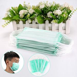 Wholesale Skin Friendly 3 Layer Medical Face Mask 17.5x9.5cm High Filtration Capacity from china suppliers