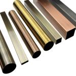 Inox Decorative 0.3mm Stainless Steel Welded Pipe Tube 201 304 316 Grade