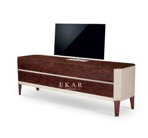 Wholesale New Model Furniture Modern High Gloss Veneer Wooden Tv Stand W006H12A from china suppliers