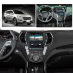 Car Radio Tesla Style Head Unit For Hyundai Santa Fe Ix45 2013-2018 Multimedia