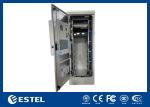 Waterproof 40U Outdoor Communications Cabinet With Remote Monitory System / PDU