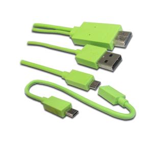 Wholesale High Quality MHL Cable For for samsung phone with 5 pin/11pin for S4 from china suppliers