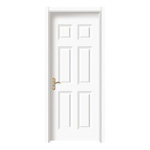 Wholesale AB-ADL215 pure white wooden interior door from china suppliers