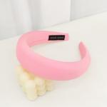 Candy Color Women Sponge Headband Wide Edge Female Makeup Hairbands Korean Hair
