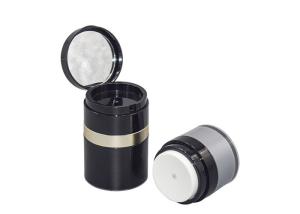 Wholesale CC Cream Acrylic Airless Jar With Mirror Cosmetic Pump Packaging from china suppliers