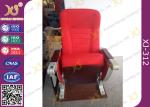 Aluminum Base Church Hall Chairs With Painted Back / University Furniture