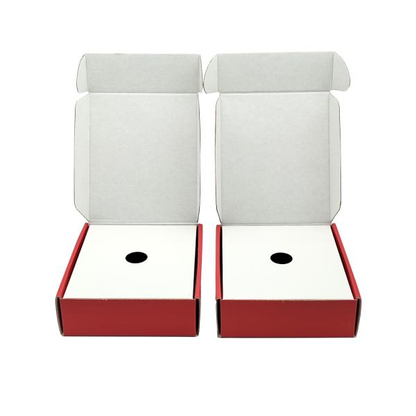 Usb Video Capture Card Cardboard Paper Mailer Box Cosmetic Skincare Corrugated Shipping Packaging Box With Insert