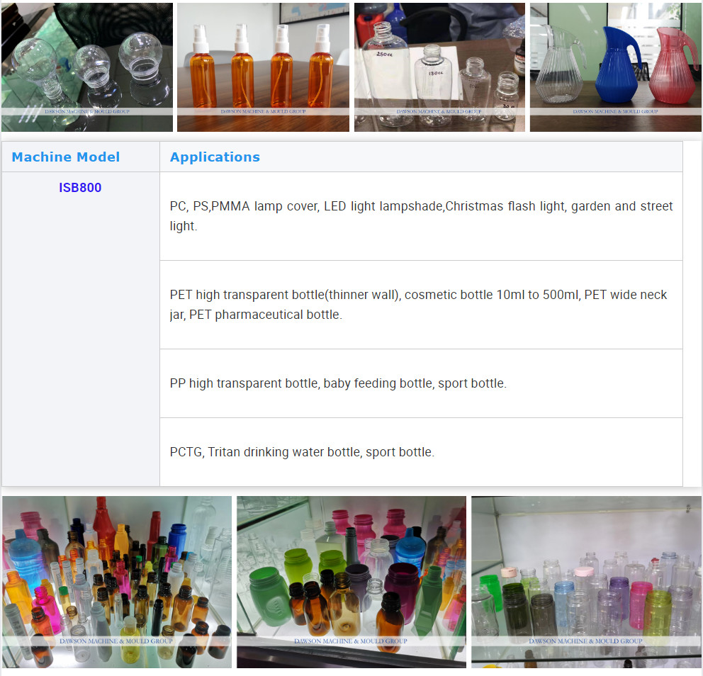 Chemical Pesticides Plastic Packaging Large Bottles Injection Stretch Blow Molding Machine