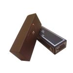Gift Whisky Wine Bottle Packaging Boxes Cardboard Wine Box Black Paper with
