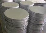 Low Density 1050 1100 Aluminum Round Disc , Die Casting Aluminum Circle Blanks