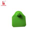 Green BASF TPU 50MM Pig Ear Tag Closed Head ISO For Farm