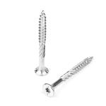 Torx Drive 75mm Timber Screws in 316 Stainless Steel for Heavy-Duty Wood