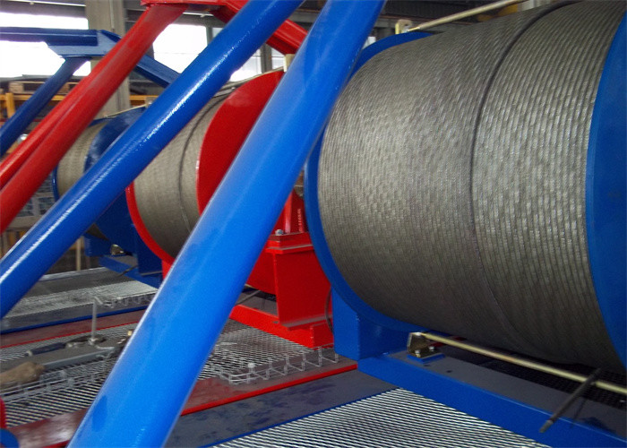 Hot Spray Zinc Cable Winding Drum Multipurpose For Mine Lifting