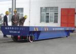 Large Capacity Battery Transfer Cart , Agricultural Coil Transfer Car Platform