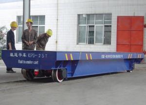 Wholesale Large Capacity Battery Transfer Cart , Agricultural Coil Transfer Car Platform Rail Trailer For Grain Transport from china suppliers