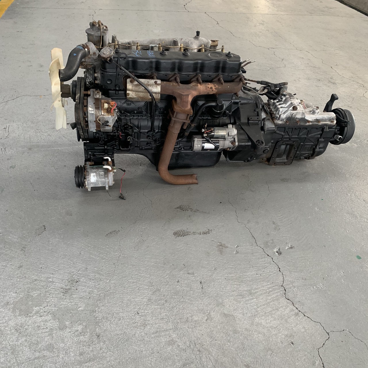 Secondhand 6BG1 Used Hino Diesel Engine for Trucks Standard Displacement 2.8