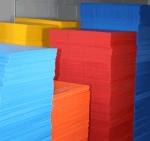 Red 2mm 3mm 4mm Corrugated Plastic Sheet Recyclable Strong Rigid