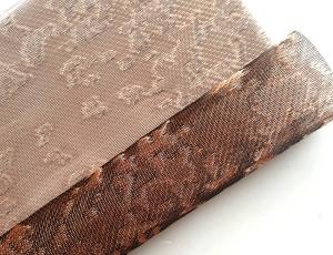 Wholesale Flower Pattern Stainless Steel Wire Mesh For Architectural Decoration Art Glass from china suppliers
