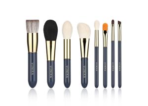 Wholesale Natural Goat Hair 8Pcs Mini Travel Makeup Brushes Set Wholesale Private Label Logo from china suppliers