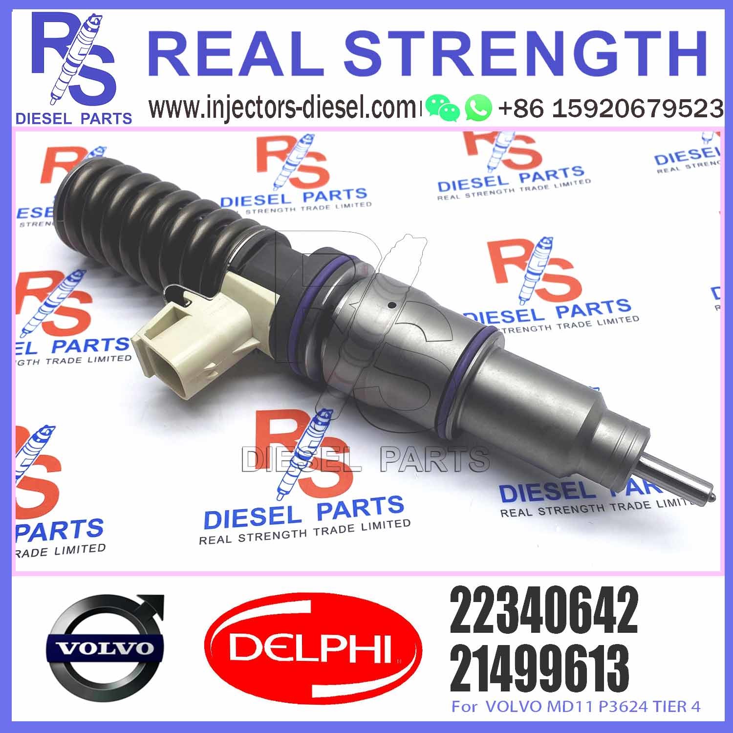Fuel Injector 21446260 BEBE4G16001 22340639 22340642 FOR Engine V-O-L-V MD13 MD11
