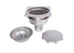 Drainage Stainless Steel Floor Drain Rafter Height Adjustment Not Less Than 35mm