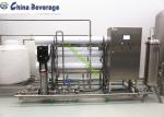 Pure Reverse Osmosis Water Treatment System For Water Bottling Line SUS316