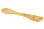 Fashionable Customized Bamboo Spoon Set Sporks , 100% Bamboo Eating Utensils