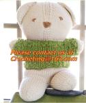 Knitting animal shaped toys, animal shaped whistle toys, colorful animal toy