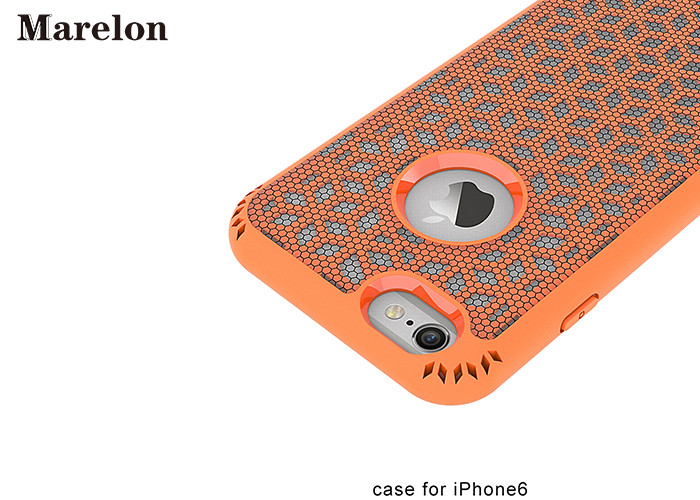 Creative Grid Protective TPU Phone Case All Round Protection For Iphone 6 6s
