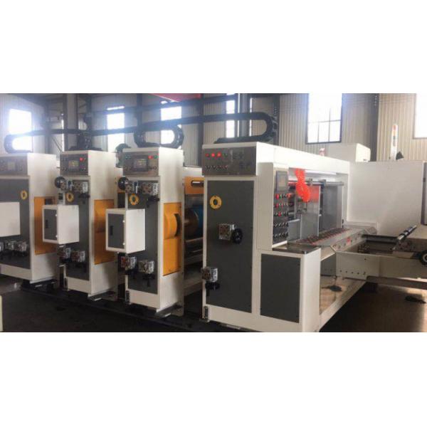 Automatic Feed Flexo Printer Slotter Machine For Small Size Boxes
