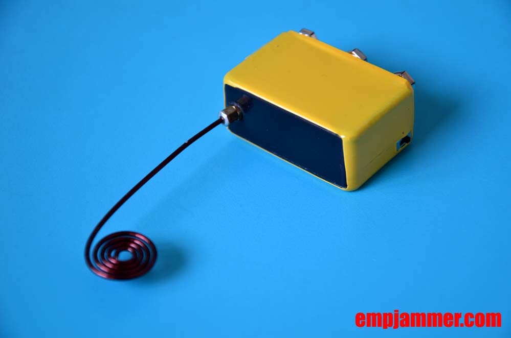 Anti Alarm UHF VHF Jammer , High Power Emp Jammer For Slot Machine 56MHZ