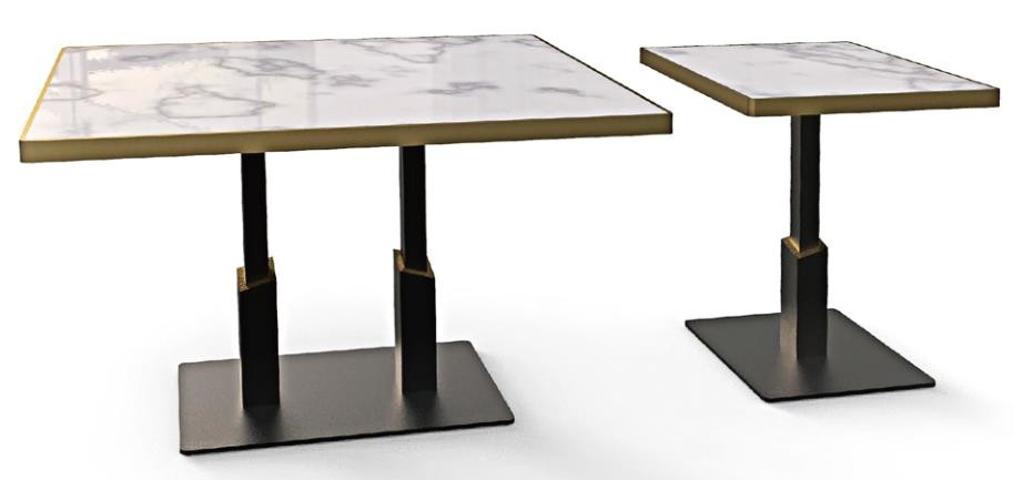 Square Dining Table Legs Restaurant Table bases Hospitality Furniture Flat Board