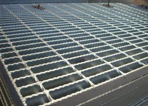 Wholesale 6mm Twisted Bar Galvanized Steel Gratings Anti Slip Drain Grid Cover from china suppliers