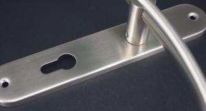 Wholesale Long Stainless Steel Lever Handle / Commercial Door Handles Stainless Steel from china suppliers