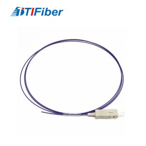 Wholesale FTTH SC UPC 50/125 OM4 Multimode Violet Fiber Optic Pigtail from china suppliers