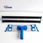 18" Cleaning Mop Handle 18" Silver Two Segaments Aluminum Microfiber Mop Frame