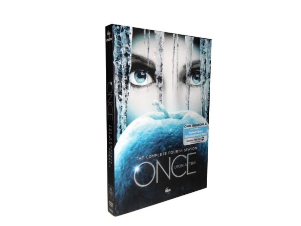 Hot sale tv-series dvd boxset Once Upon A time season4 5dvdsnew Video Region