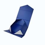 Large Gray Wig Packaging Boxes Paper A5 Foldable Magnetic Gift Box