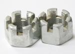 Hexagon Slotted Metric Castle Nuts , Hardware Fasteners Heavy Hex Jam Nut