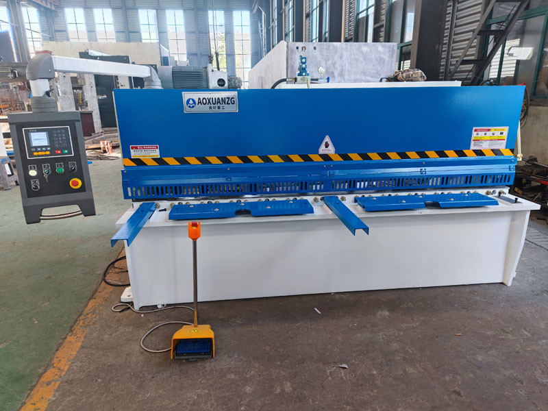Metal Plate Hydraulic Swing Shear Cutting Machine CE Certification