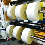 Thermal Paper With White Or Yellow Glassine Paper For Laber Sticker Paper