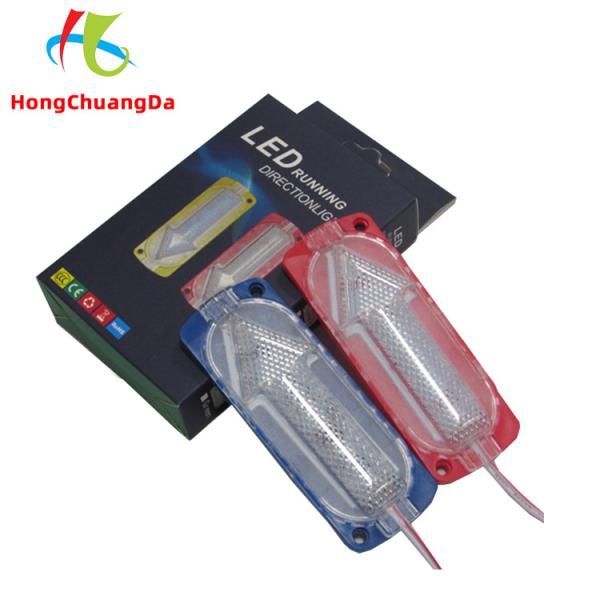 Motorcycle Indicators Flowing LED Turn Signal Lights 12V Waterproof Motorbike