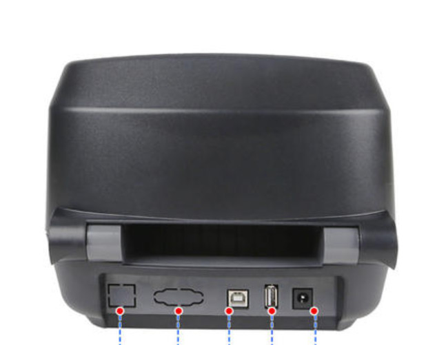 101.6mm/s Retail Bill Printing Machine 110mm Desktop Thermal Label Printer