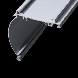 Wholesale Aluminum Alloy 6063 Blind Top Head Rail Cover Aluminum Powder Coated from china suppliers