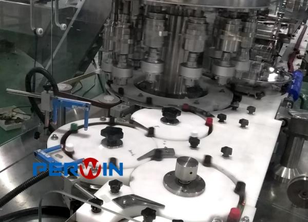 High Accuracy Vial Filling Line / Glass Bottle Pharmaceutical Liquid Filling